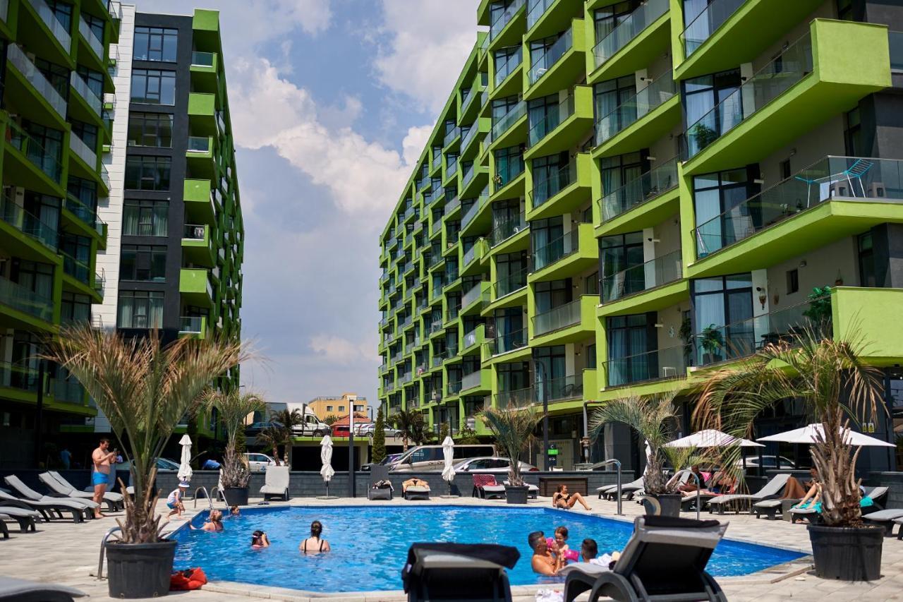 San Francisco Aparthotel Pool & Spa Mamaia Nord Năvodari Exteriör bild
